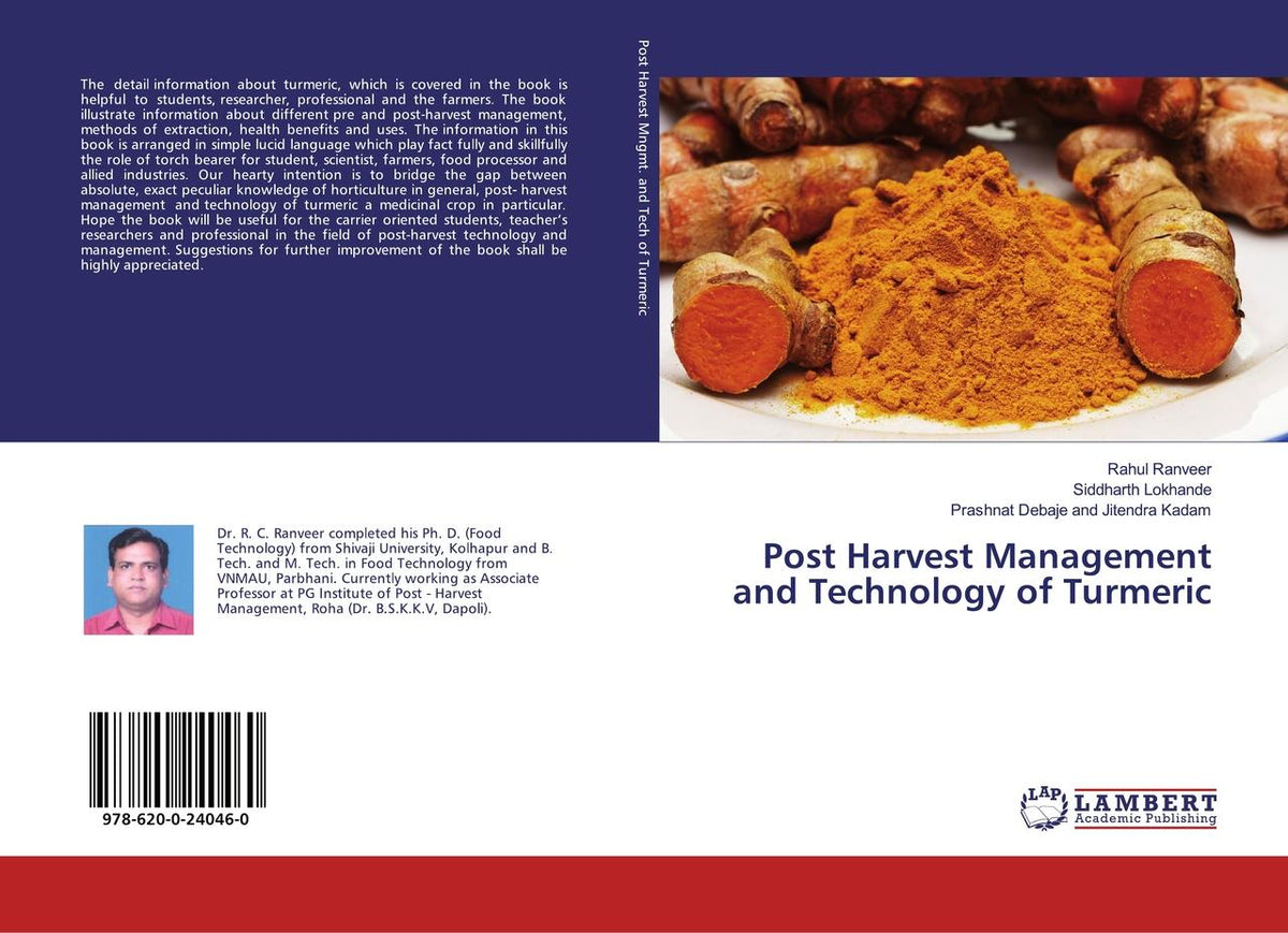 Buchcover: Post Harvest Management and Technology of Turmeric