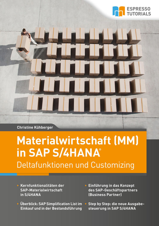 Buchcover: Materialwirtschaft (MM) in SAP S/4HANA - Deltafunktionen und Customizing