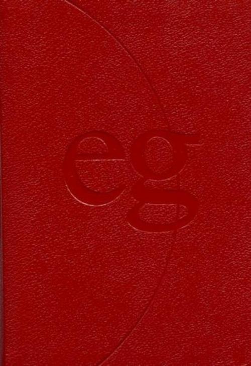 Evangelisches  Gesangbuch. Ausgabe für die Landeskirchen Rheinland, Westfalen und Lippe. Taschenausgabe rot mit Goldschnitt im Schuber
