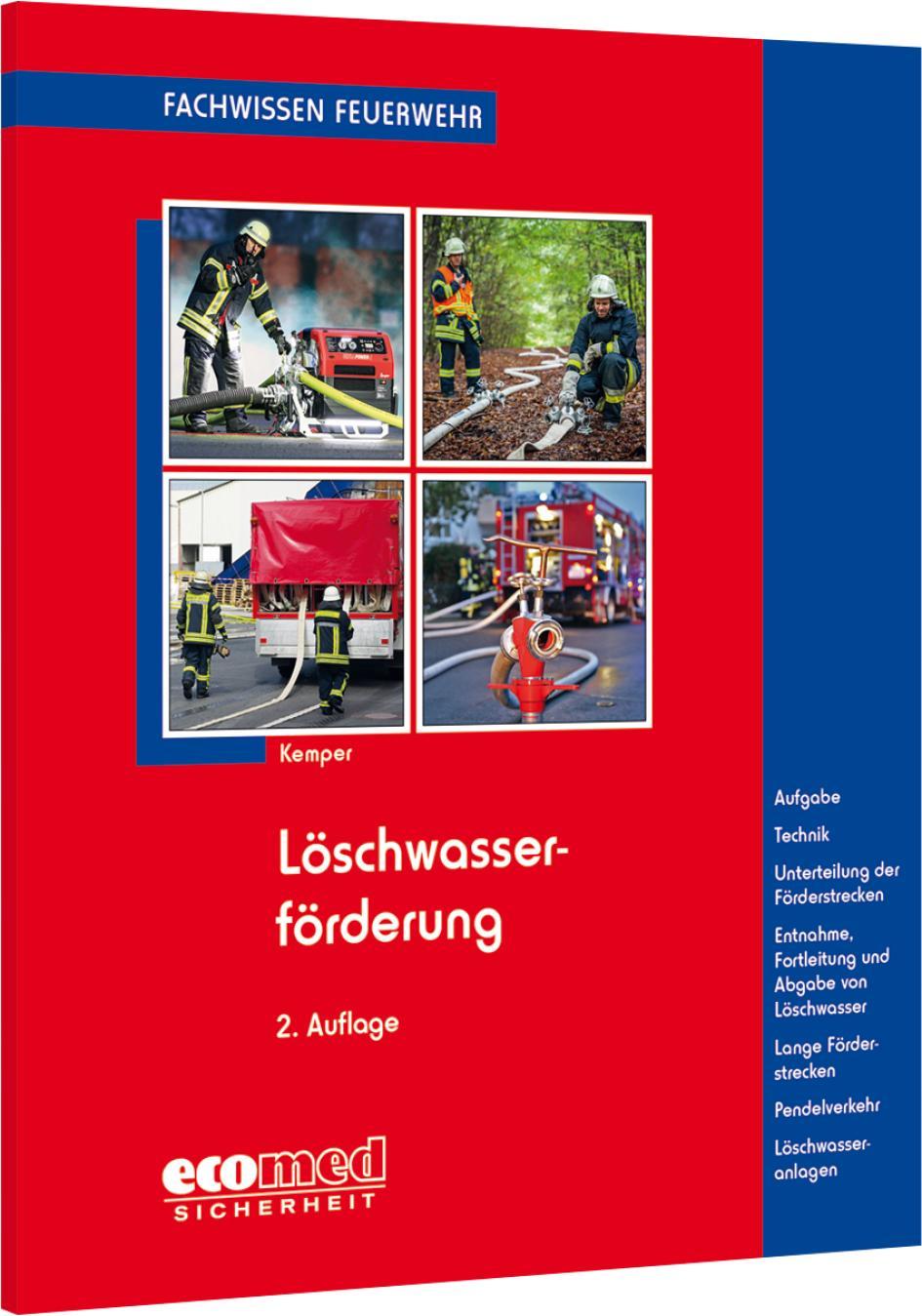 Buchcover: Löschwasserförderung