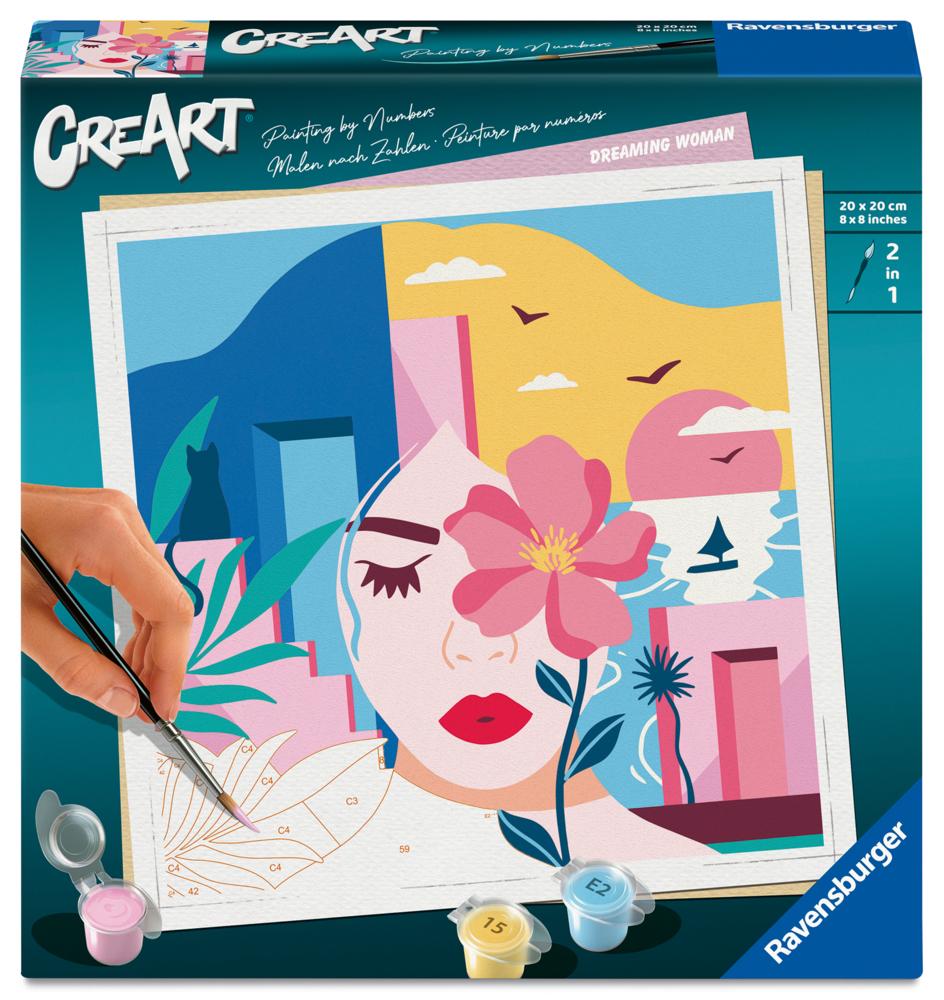 Buchcover: CreArt Adults Trend - Träumende Frau