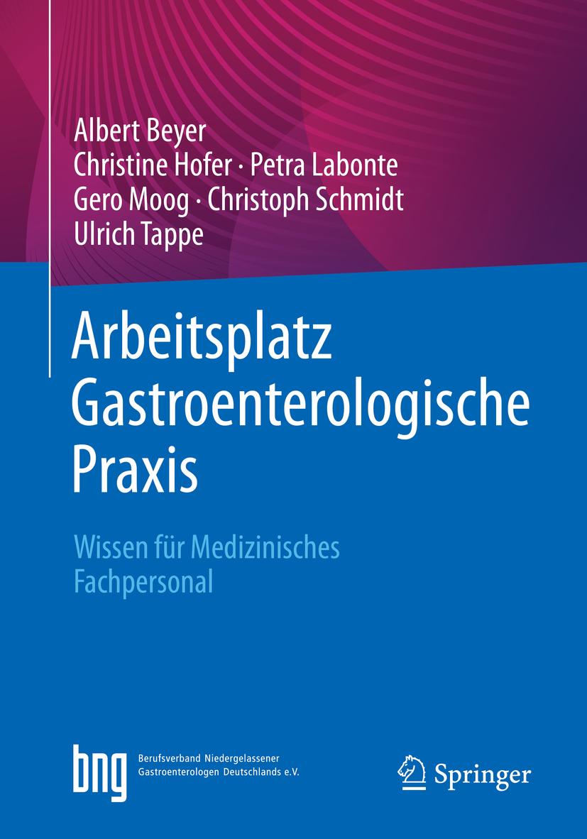 Buchcover: Arbeitsplatz Gastroenterologische Praxis