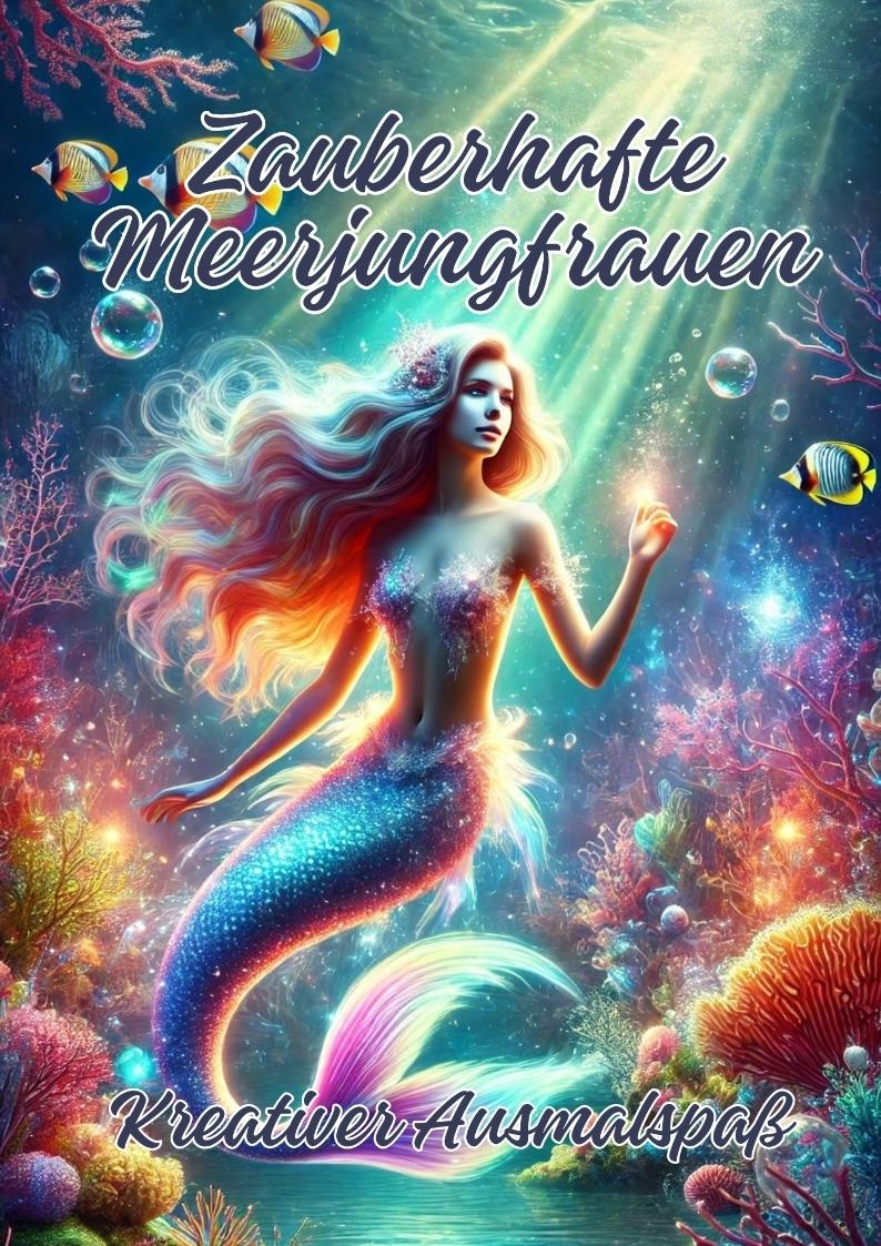 Buchcover: Zauberhafte Meerjungfrauen