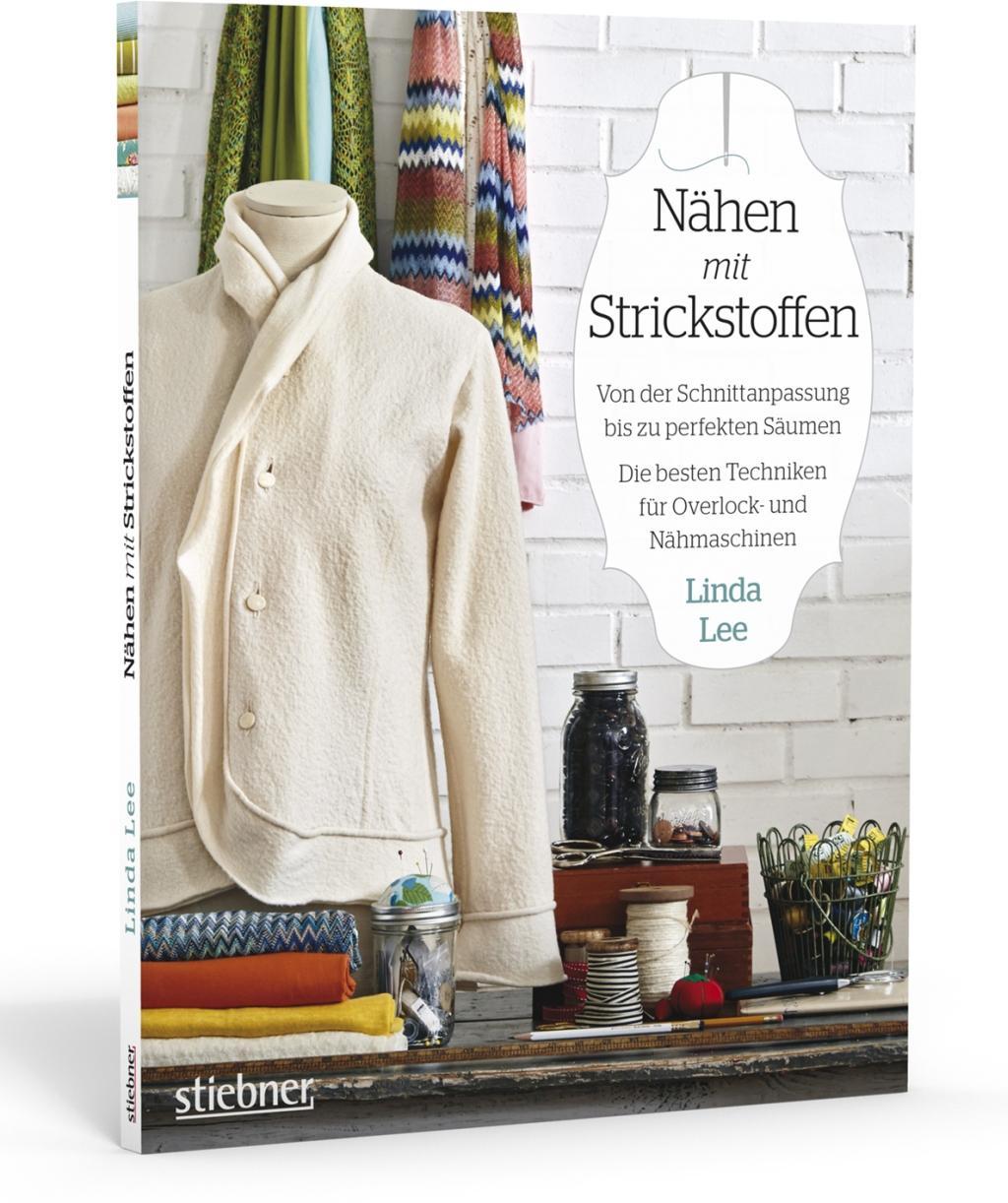Buchcover: Nähen mit Strickstoffen