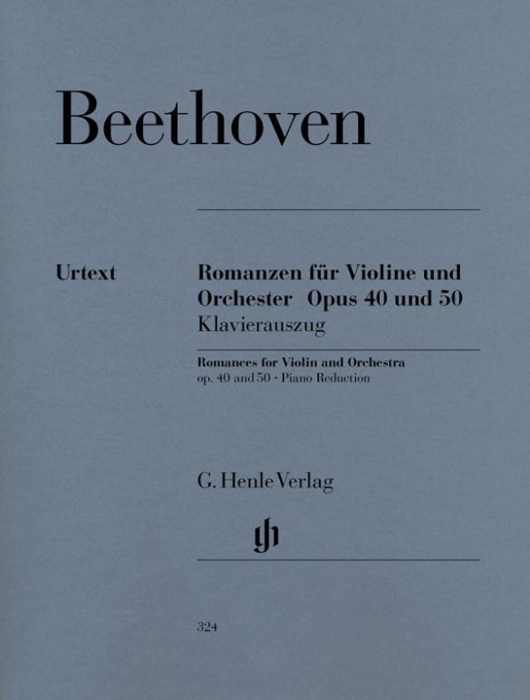 Beethoven, Ludwig van - Violin Romances G major op. 40 and F major op. 50