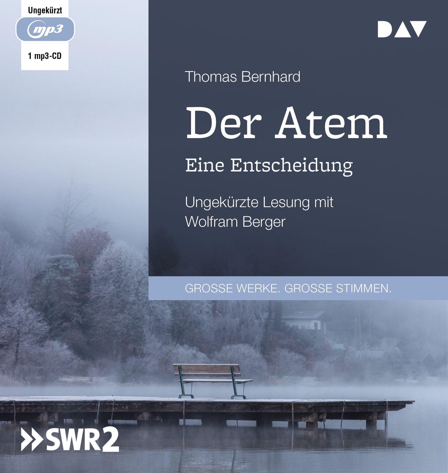 Der Atem. Eine Entscheidung,1 Audio-CD, 1 MP3
