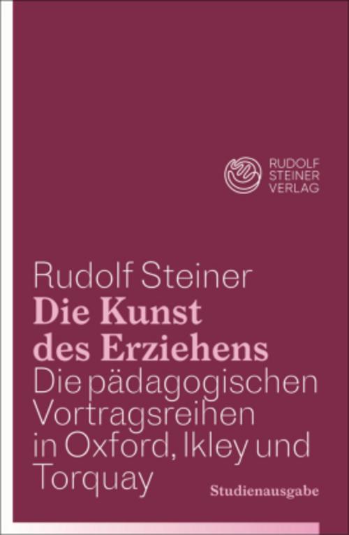 Buchcover: Die Kunst des Erziehens. Studienausgabe