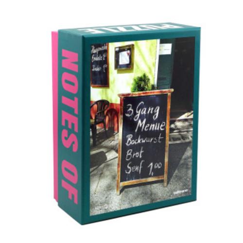 1.000 Teile Puzzle Notes of Berlin. Motiv \"Drei Gänge Menü\"