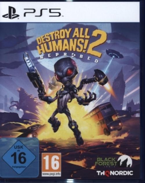 Destroy All Humans 2: Reprobed,1 PS5-Blu-ray Disc
