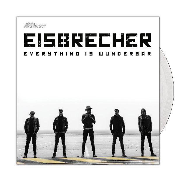 Eisbrecher: Deluxe 7\"-Vinyl-Single - Transparent limited 199 Exemplare mit signiertem Lyric-Inlay im Kasten-Sleeve. Sonic Seducer 03/2025 inklusive Eisbrecher-Titel + Exklusiv-CD-Track und \"Kaltfront\"-Sticker.