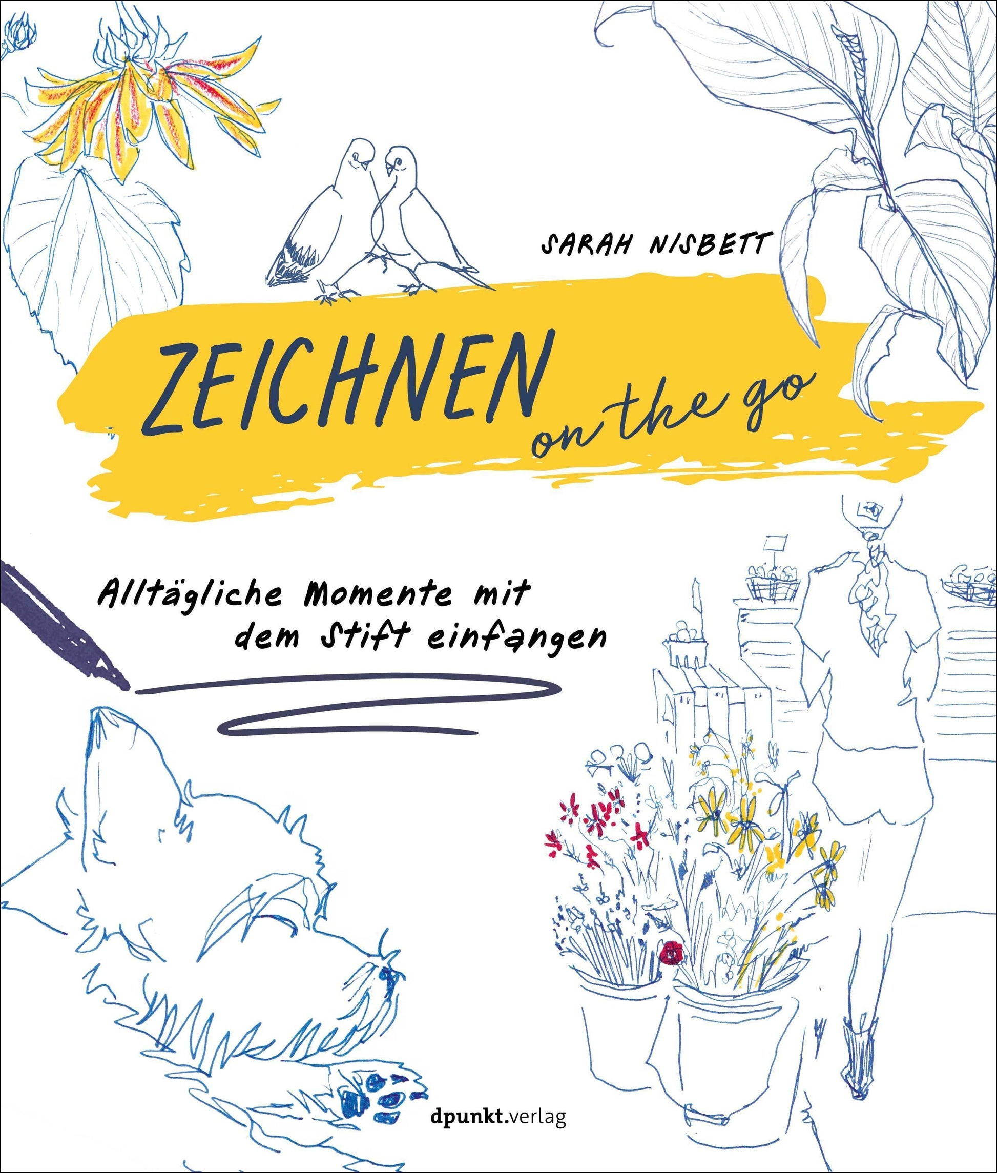 Buchcover: Zeichnen on the go