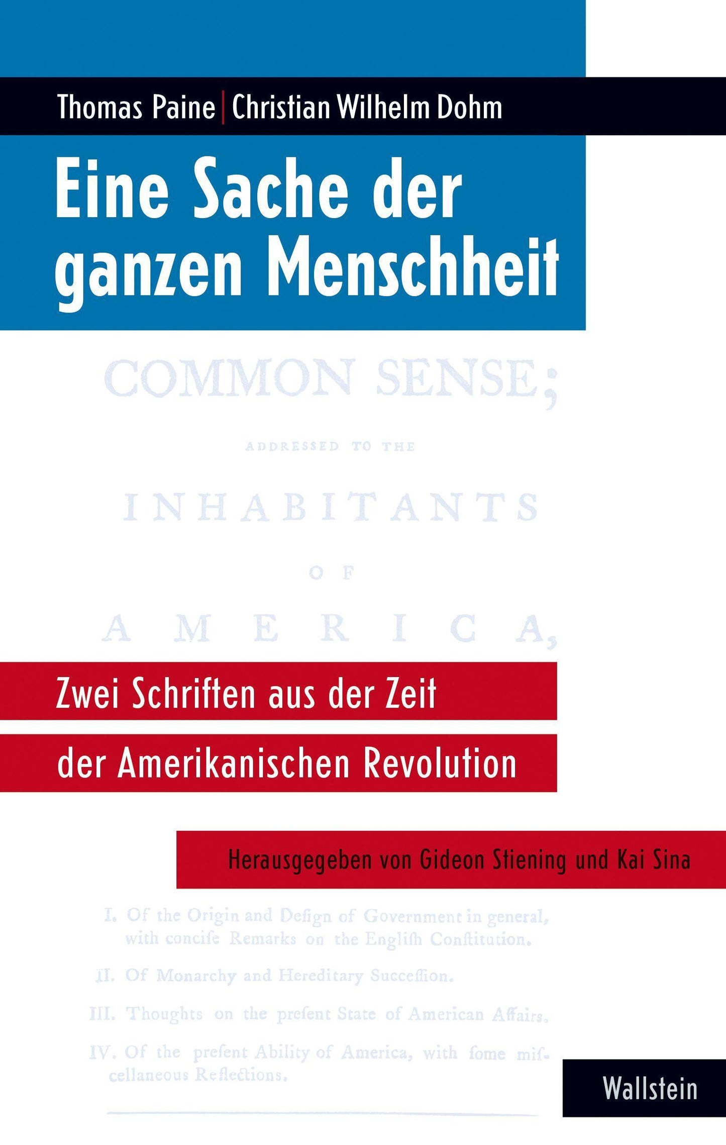 Eine Sache der ganzen Menschheit
