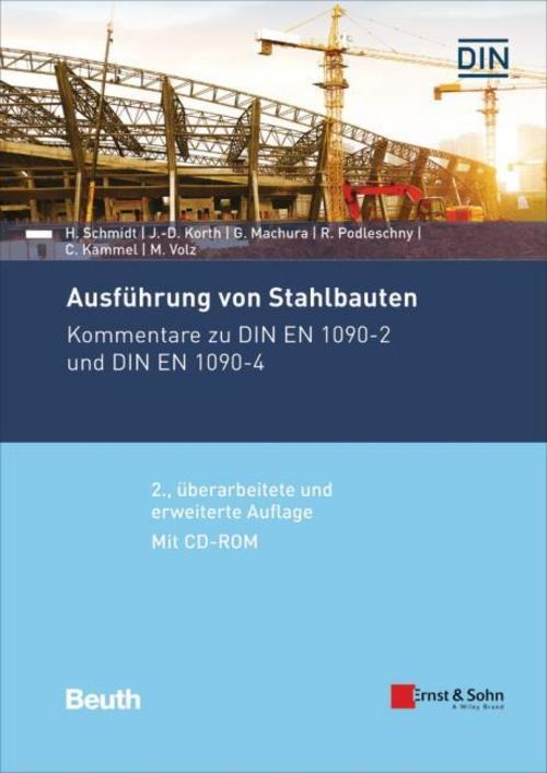 Buchcover: Ausführung von Stahlbauten