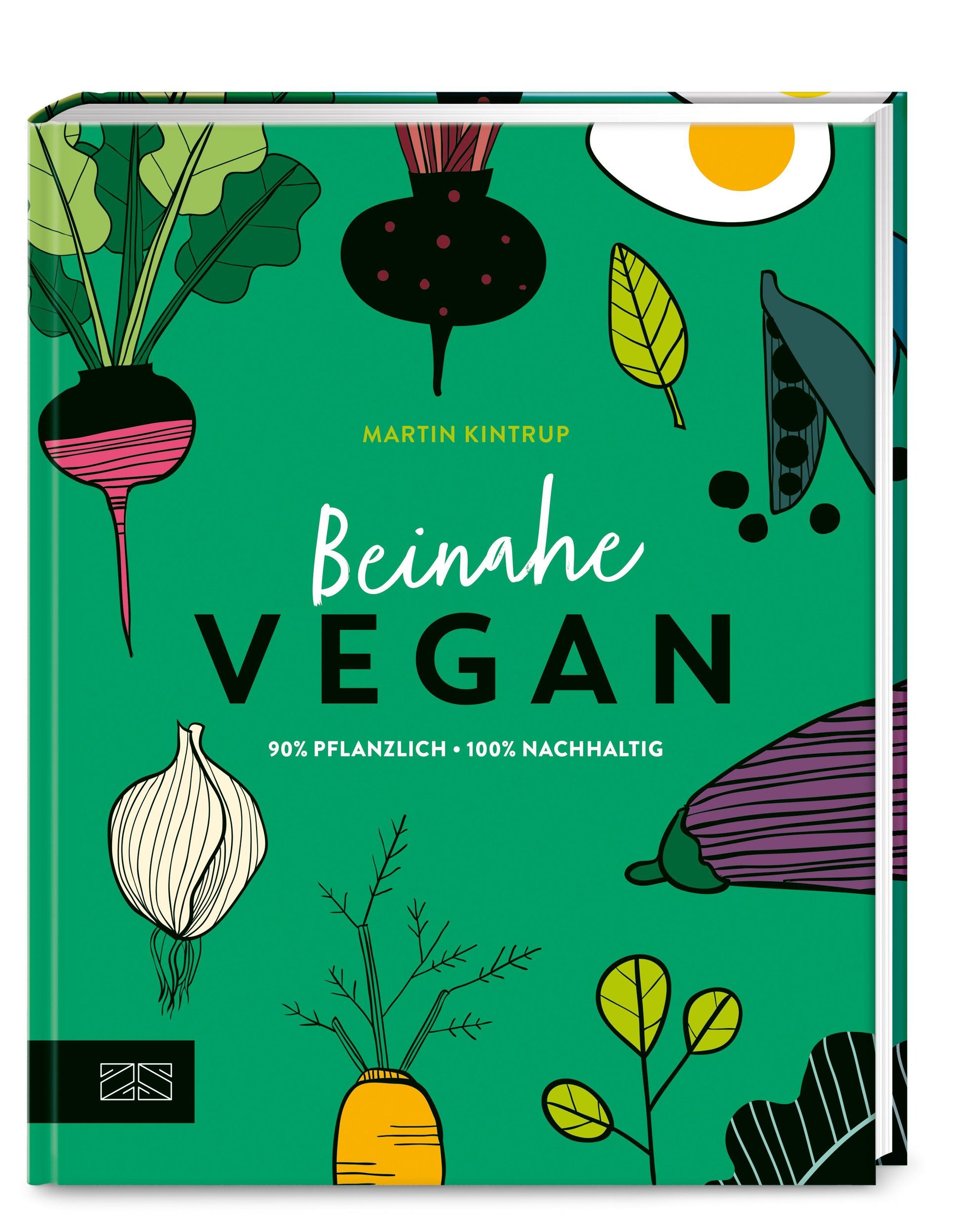 Buchcover: Beinahe vegan