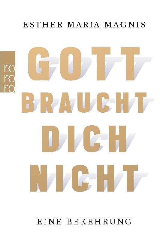 Buchcover: Gott braucht dich nicht