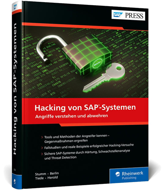 Buchcover: Hacking von SAP-Systemen