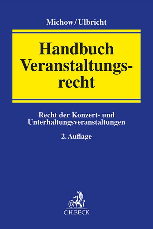 Handbuch Veranstaltungsrecht
