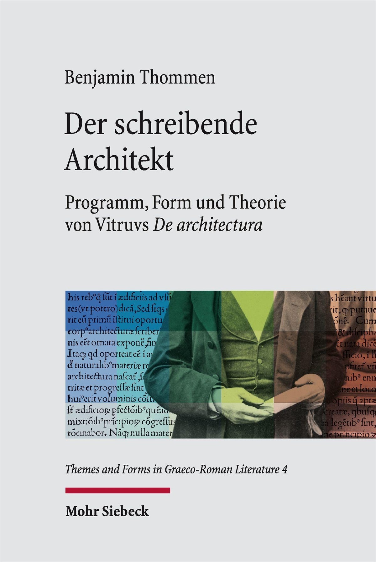 Buchcover: Der schreibende Architekt