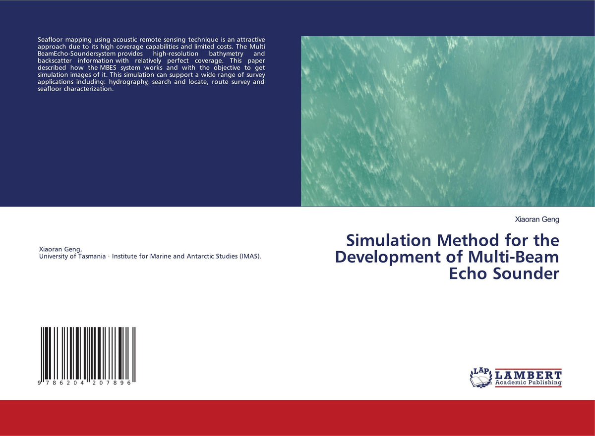 Buchcover: Simulation Method for the Development of Multi-Beam Echo Sounder