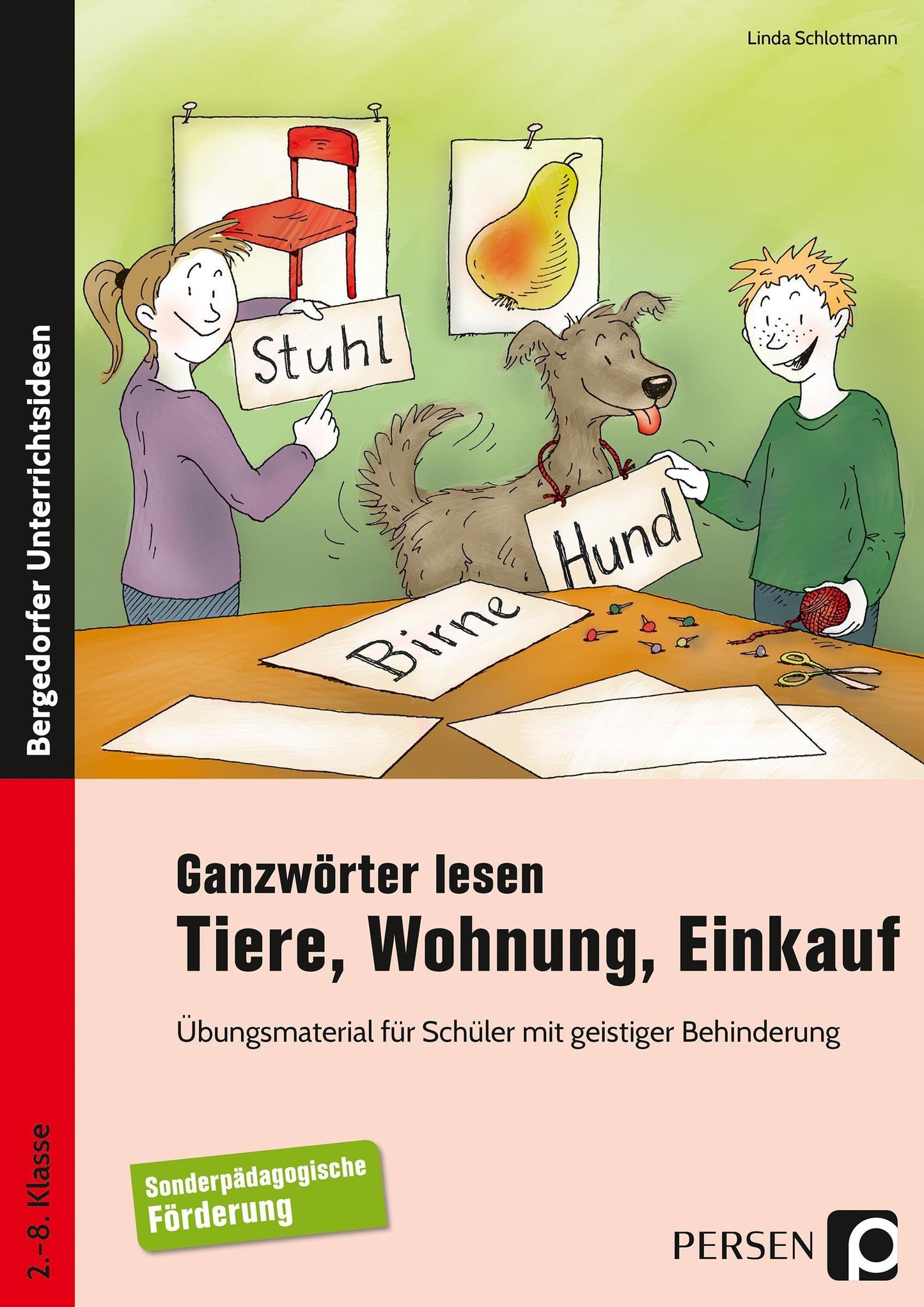 Ganzwörter lesen: Tiere, Wohnung, Einkauf