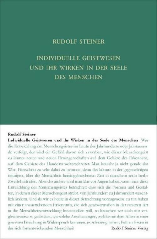 Buchcover: Individuelle Geistwesen und ihr Wirken in der Seele des Menschen