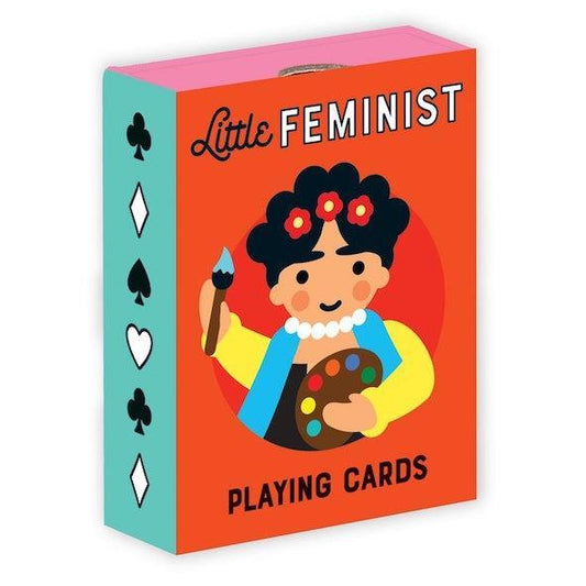 Buchcover: Little Feminist Playing Cards (Spielkarten)