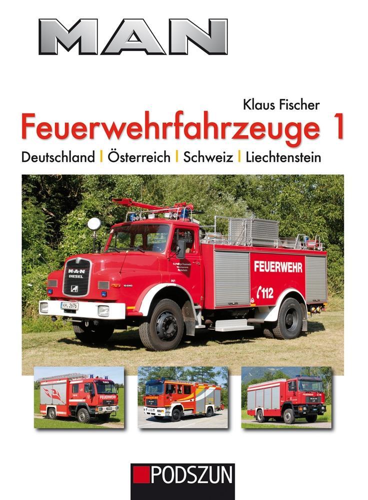 Buchcover: MAN Feuerwehrfahrzeuge, Band 1