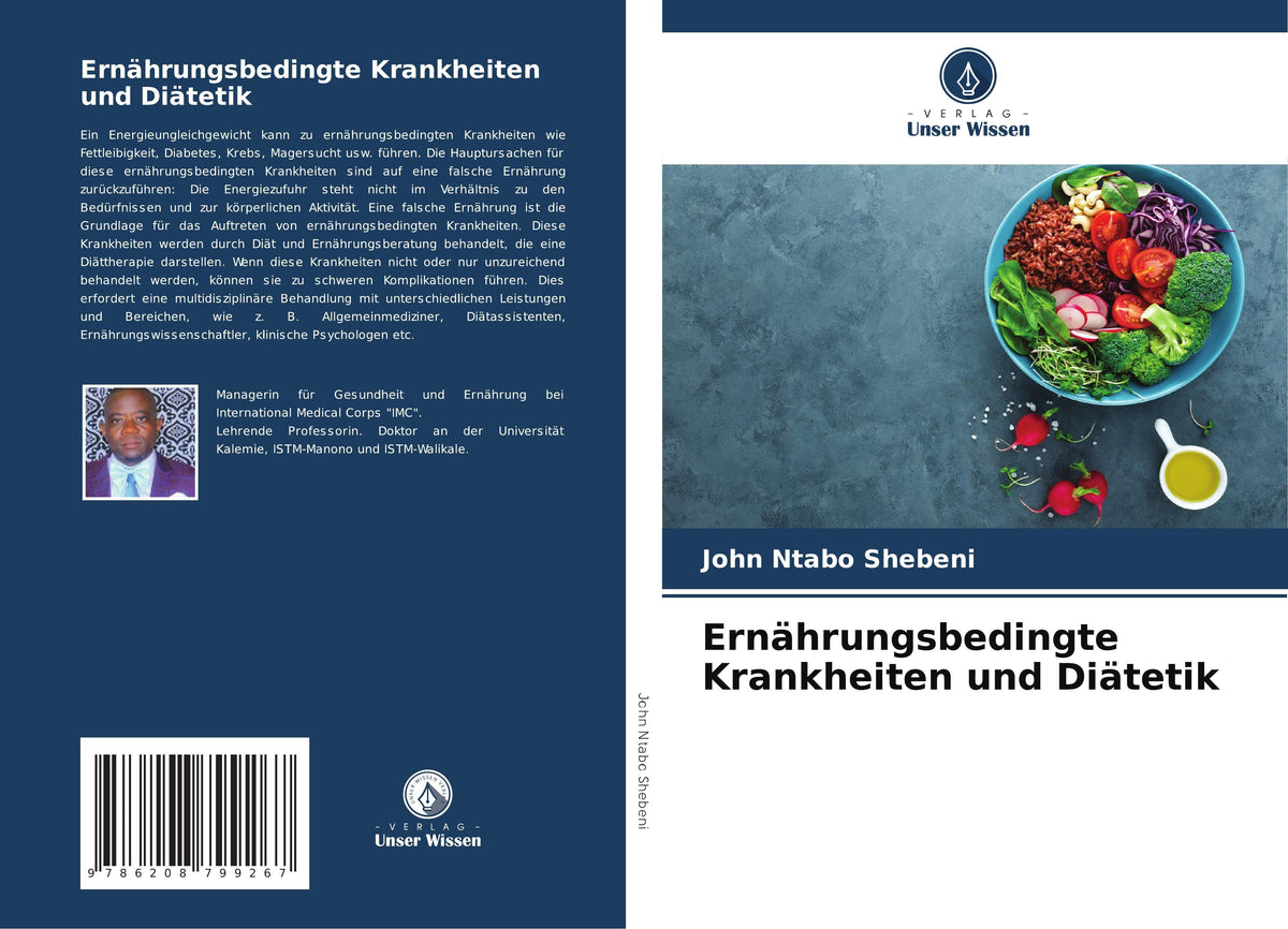 Buchcover: Ernährungsbedingte Krankheiten und Diätetik