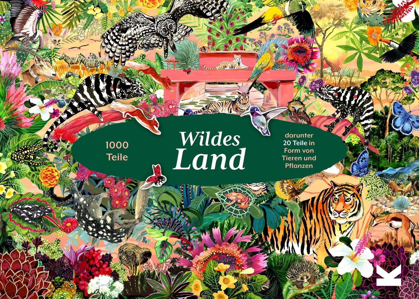 Laurence King Wildes Land. Große Erfolgsgeschichten der Natur. EIN Puzzle