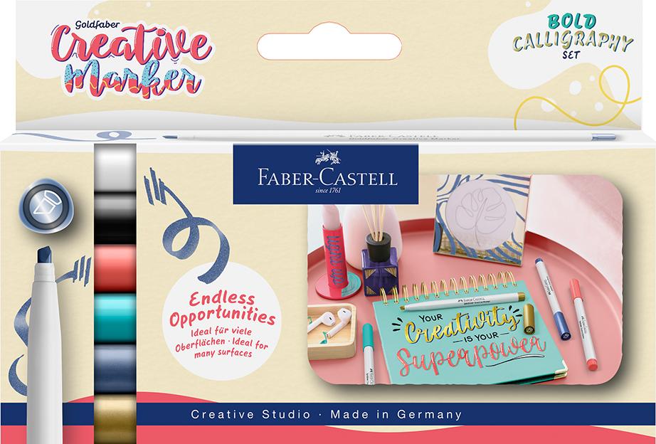 Goldfaber Creative Marker Bold Calligraphy 1.5 6er