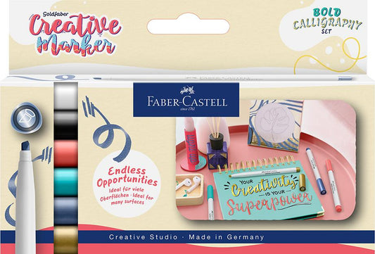 Goldfaber Creative Marker Bold Calligraphy 1.5 6er