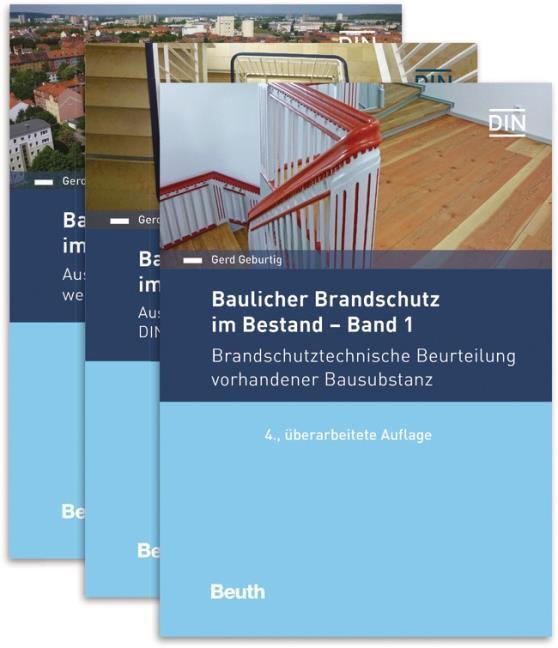 Buchcover: Baulicher Brandschutz im Bestand: 1 - 3