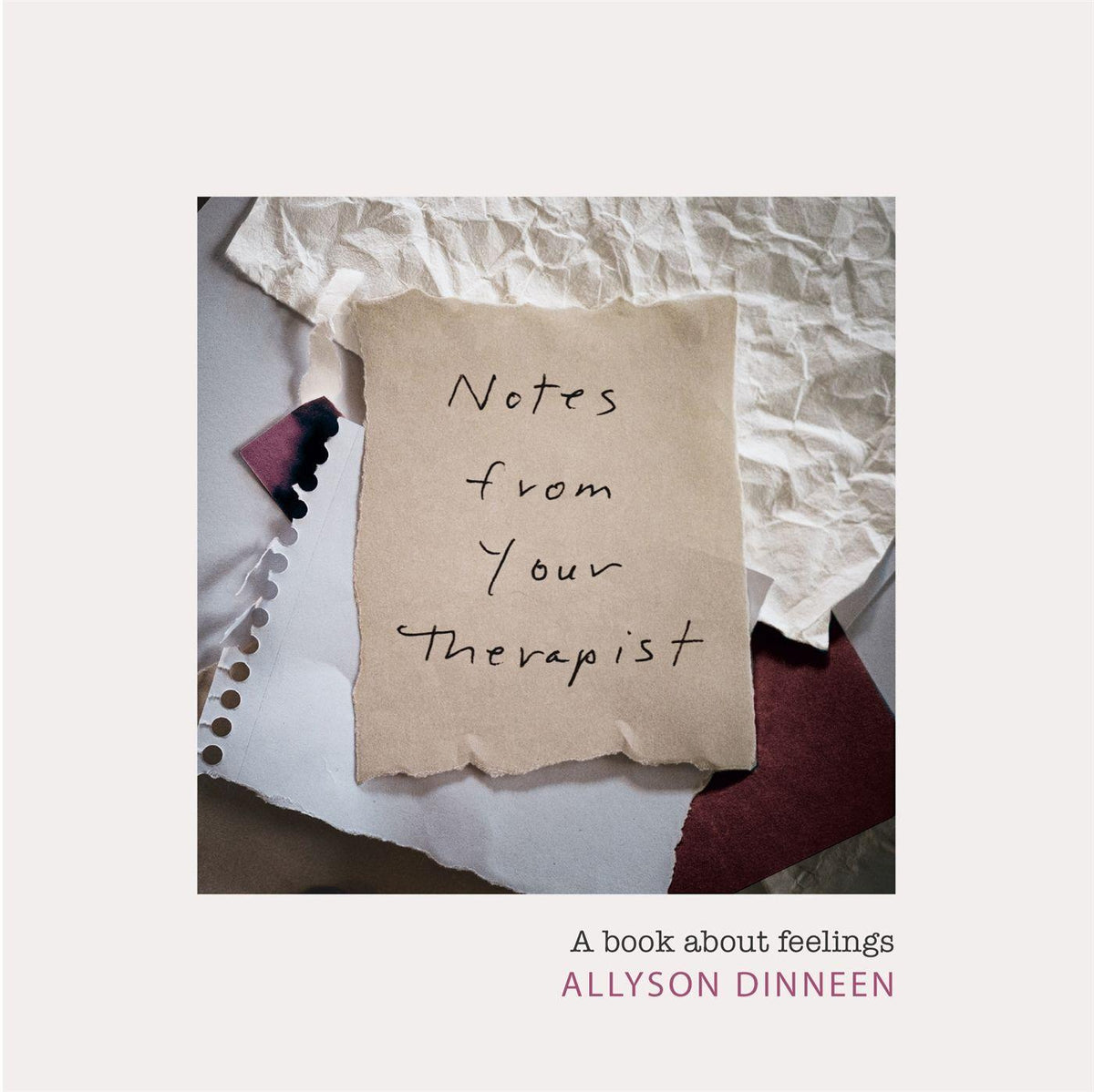 Buchcover: Notes from Your Therapist
