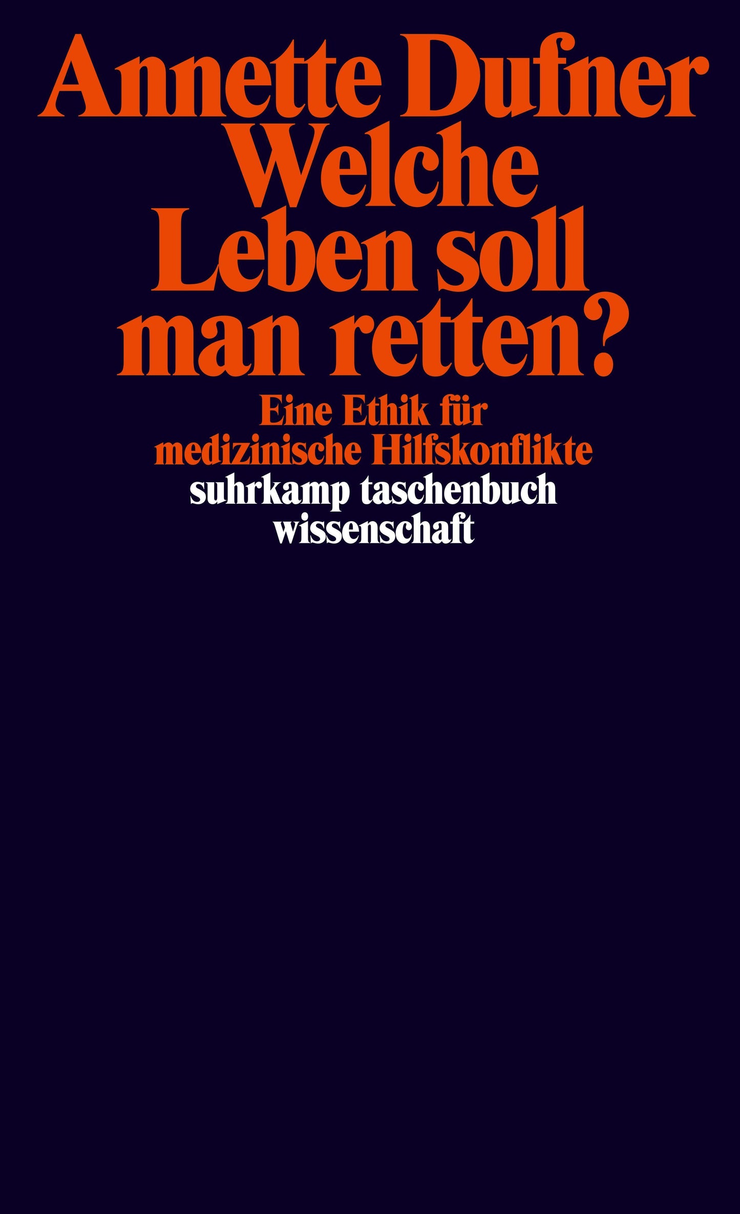 Welche Leben soll man retten?