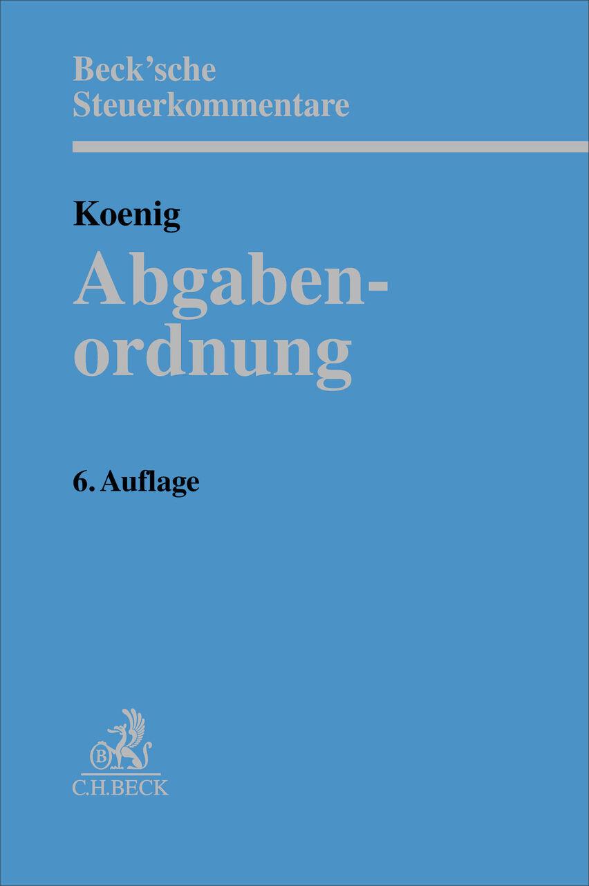Abgabenordnung. AO