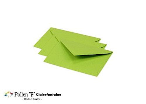 Umschlag Pollen Mini 75 x 100 mm 120g 20 Stück, Minze