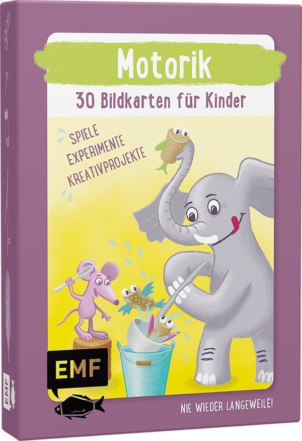 Buchcover: Motorik - 30 Bildkarten für Kinder im Kindergarten- und Vorschulalter