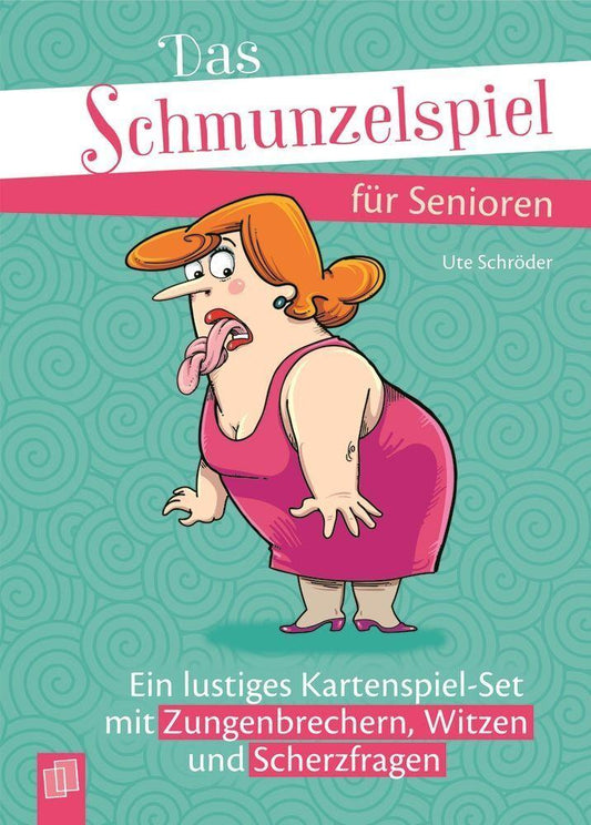 Buchcover: Das Schmunzelspiel für Senioren