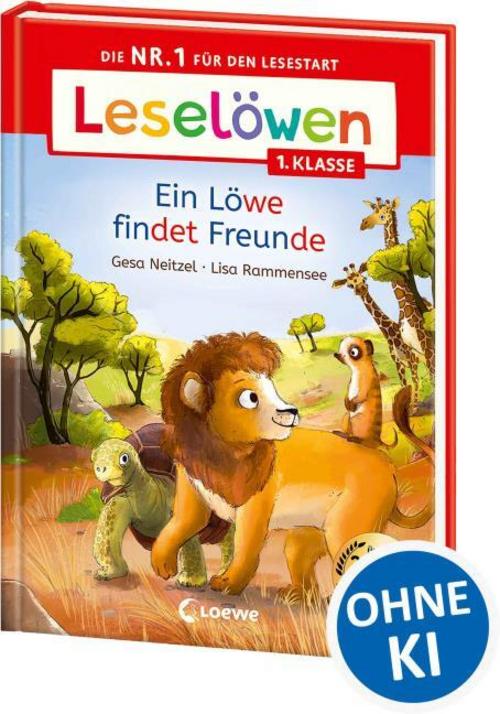 Neitzel, Gesa/Leselöwen 1. Klasse - Ein Löwe findet Freunde