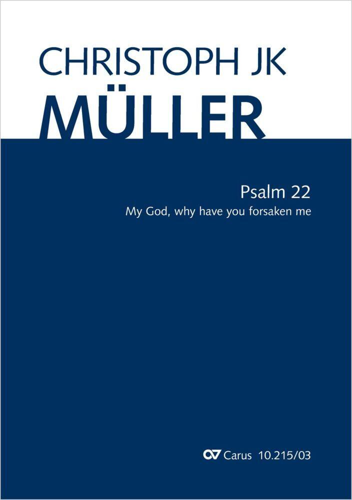 Psalm 22 (Klavierauszug)