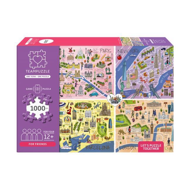 Buchcover: City Trips - Let's Puzzle Together