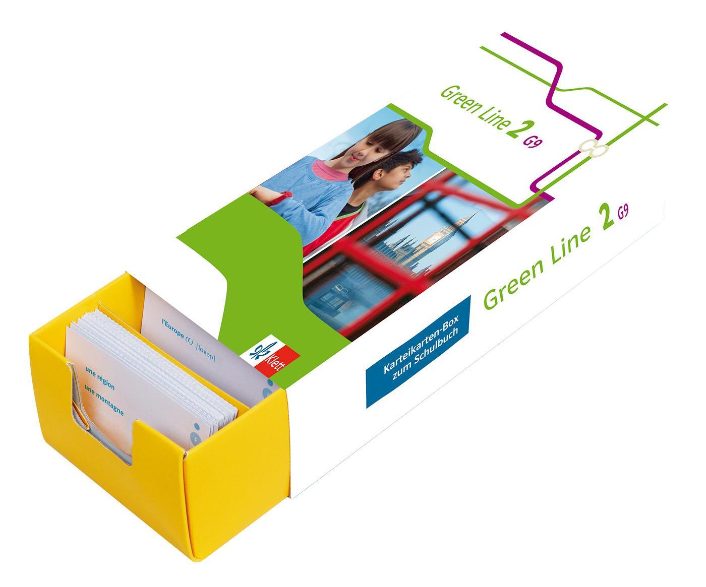 Green Line 2. Vokabel-Lernbox (G9)