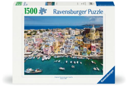 Erwachsenenpuzzle 1500 Teile - Buntes Procida Italien