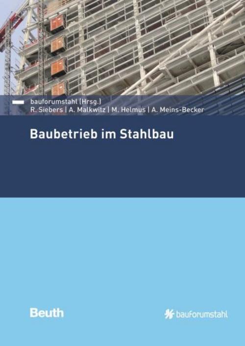 Buchcover: Baubetrieb im Stahlbau