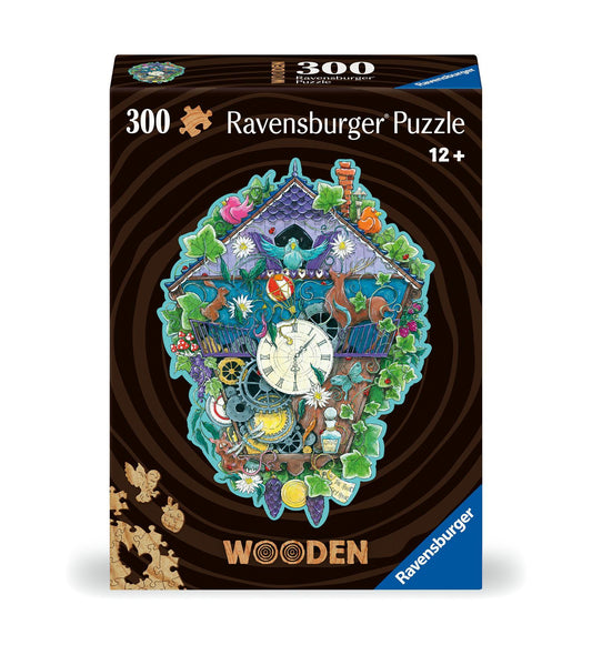 WOODEN Kuckucksuhr