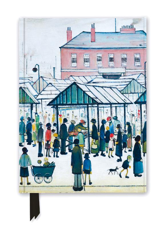Buchcover: L.S. Lowry: Market Scene (Foiled Journal)