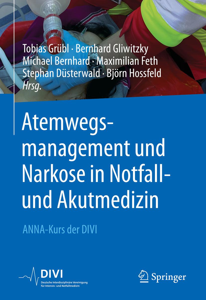 Buchcover: Atemwegsmanagement und Narkose in Notfall- und Akutmedizin