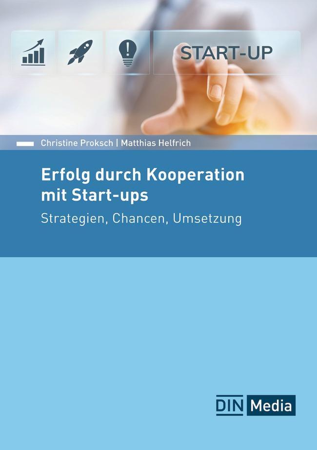 Buchcover: Erfolg durch Kooperation mit Start-ups