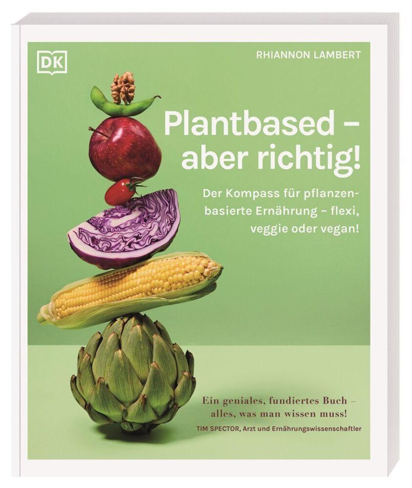 Buchcover: Plantbased - aber richtig!
