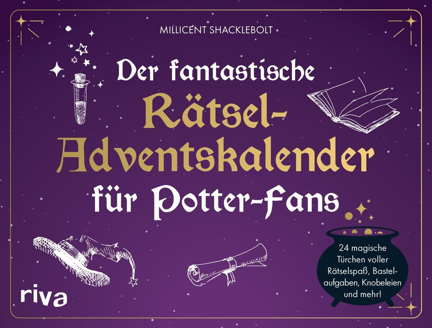 Der fantastische Rätsel-Adventskalender für Potter-Fans